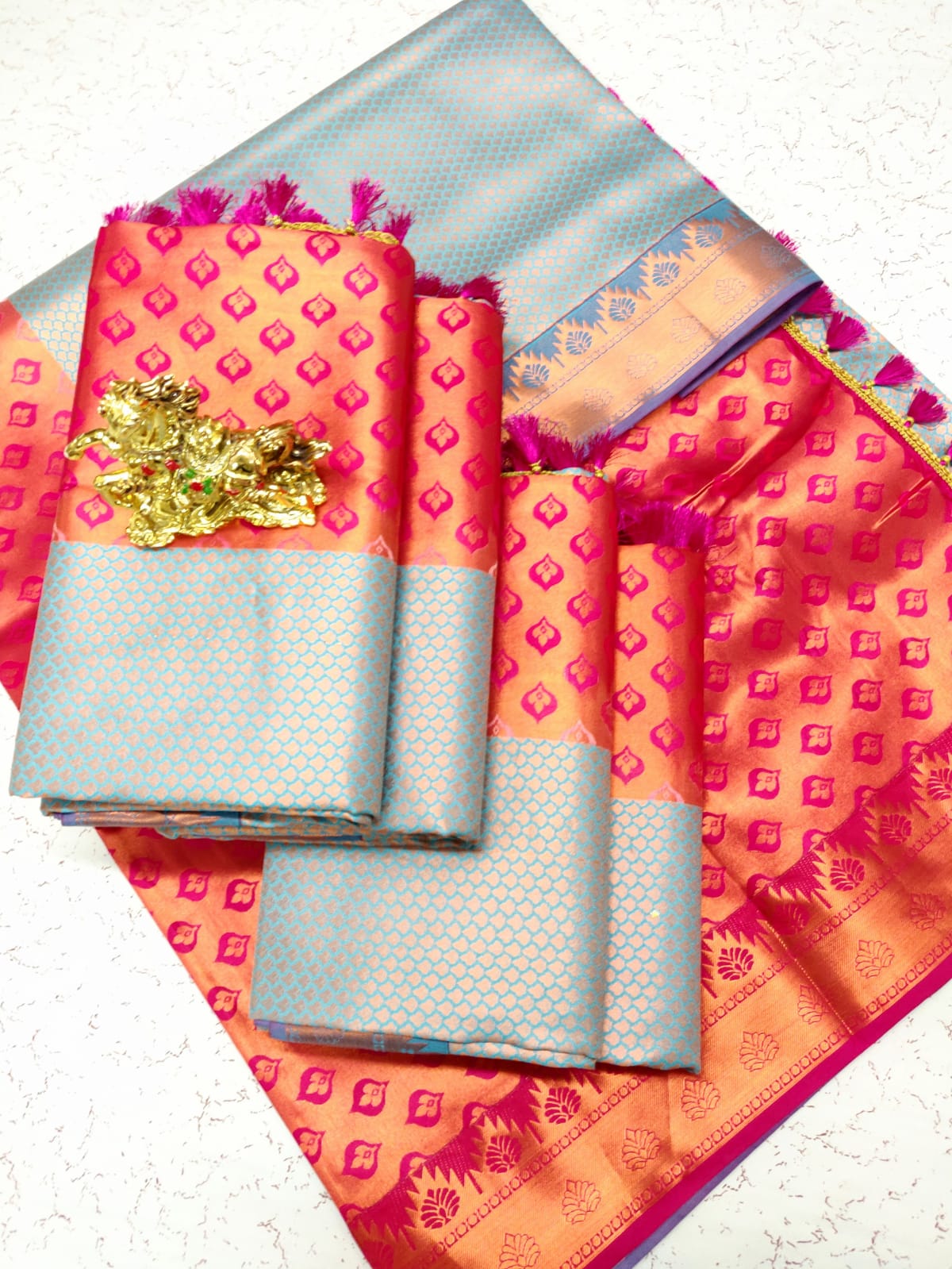 bridal copper saree collection2 shop in toronto